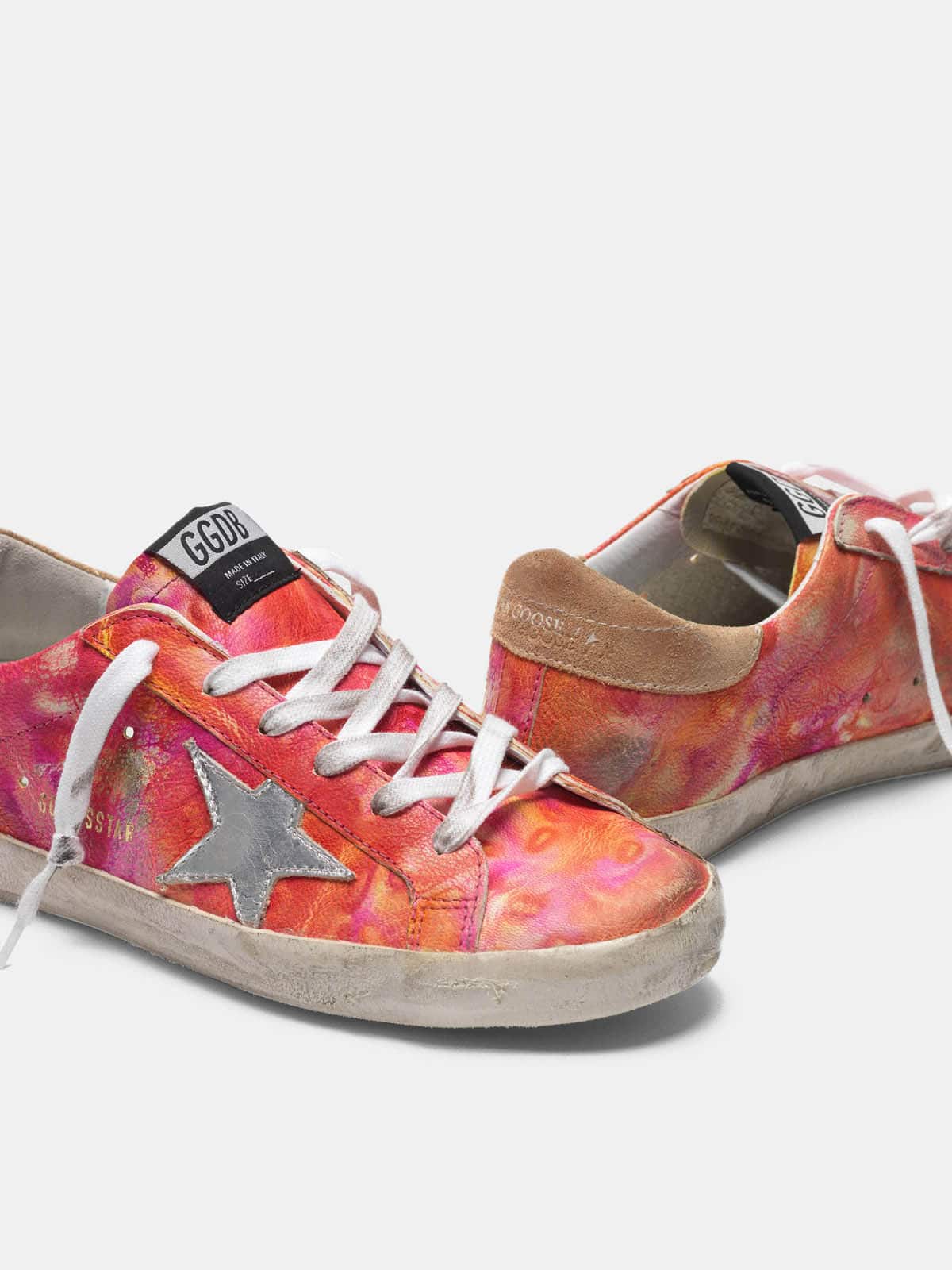 Women | Shaded Super-Star Sneakers with Silver Star