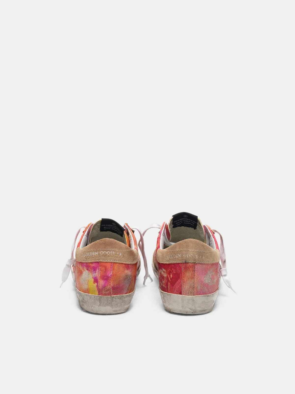 Women | Shaded Super-Star Sneakers with Silver Star - Image 5