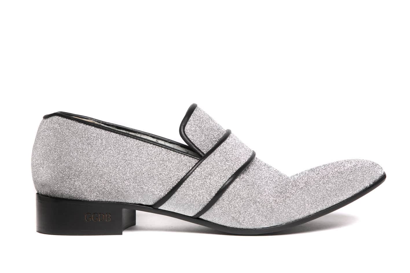 Women | Shoes with Silver Glitter - Image 2