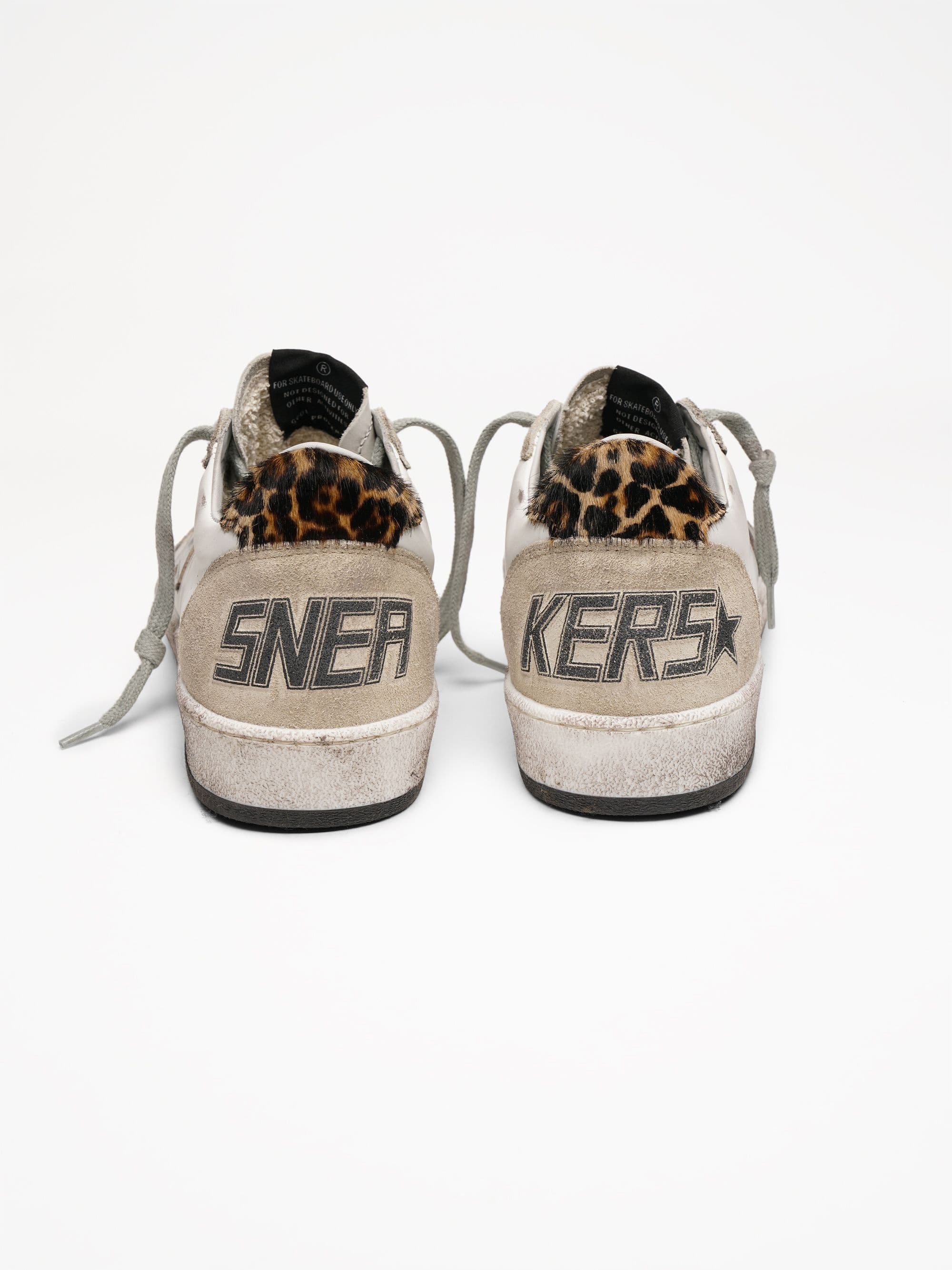 Women | Sneakers Ball Star Col A75 Pearl Suede-Horsy-Silver - Image 2
