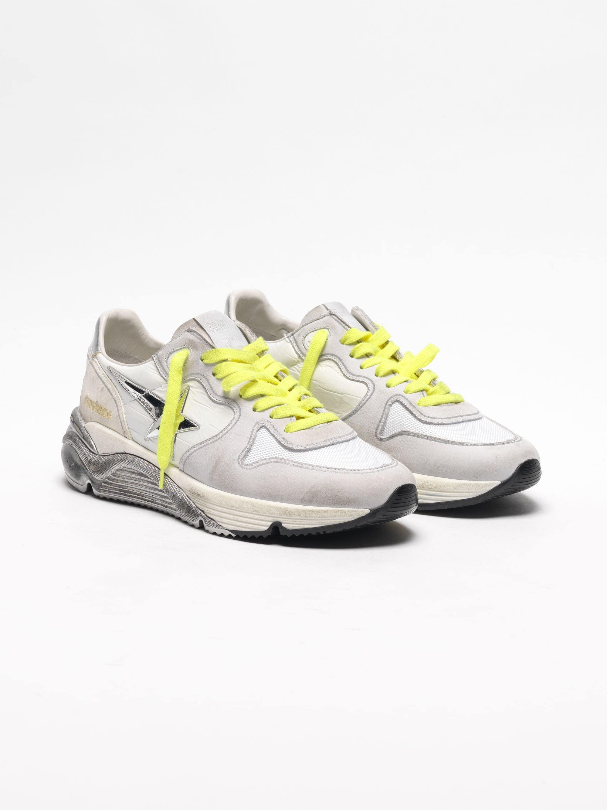 Women | Sneakers Running Sole White Nabuk-Embossed - Image 5