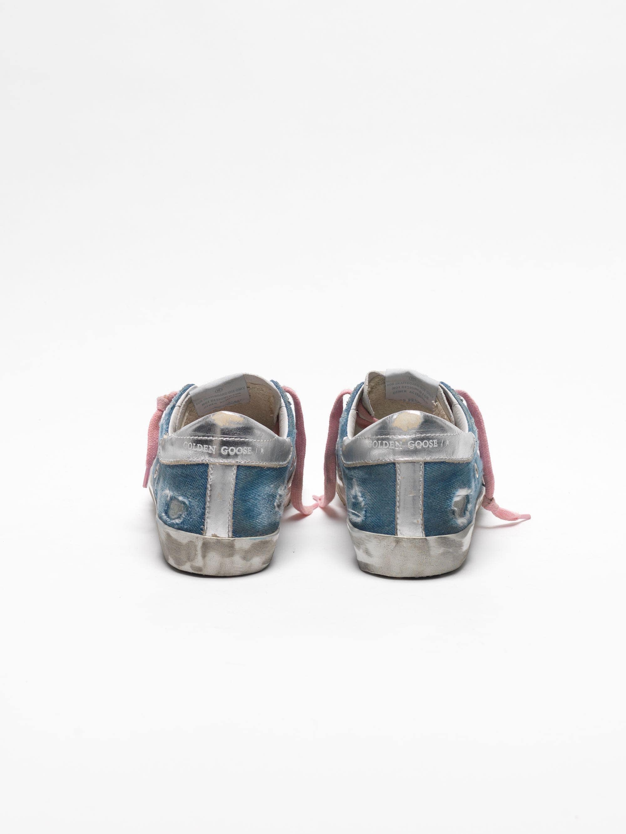 Women | Sneakers Super-Star Light Blue Denim-Cow Star - Image 7