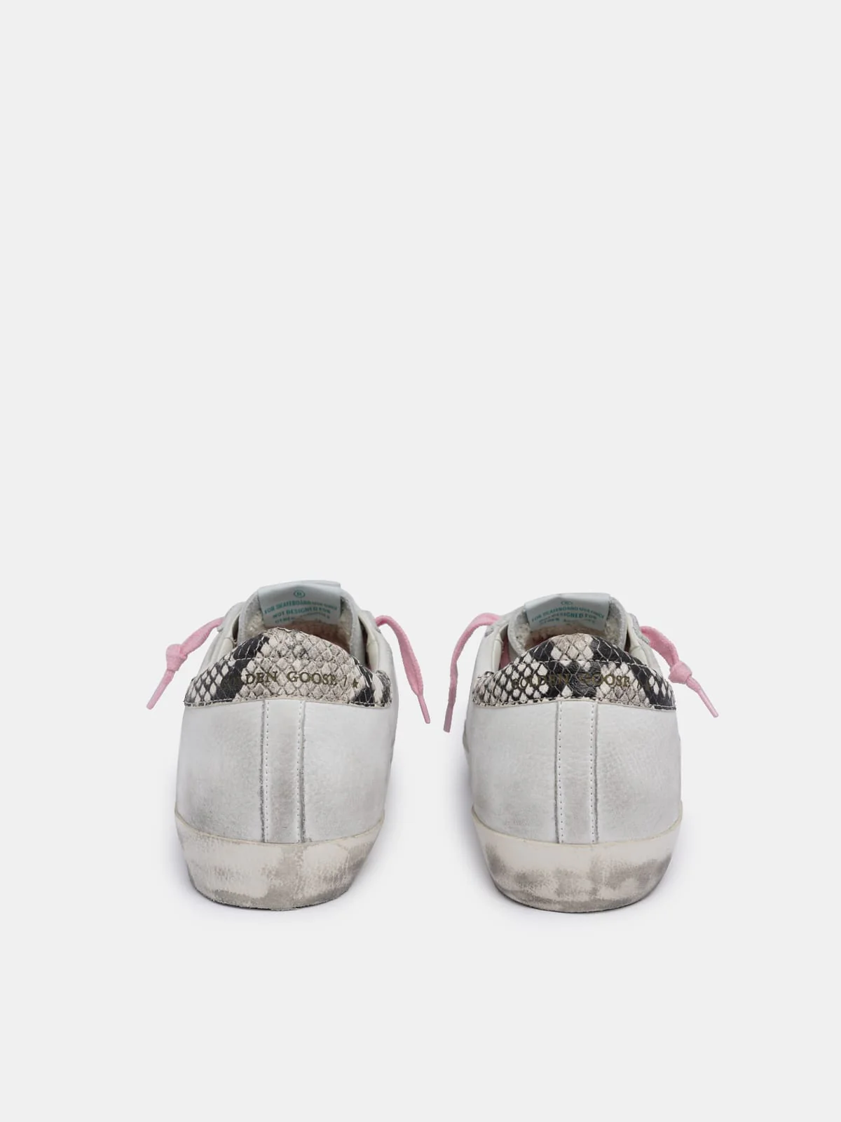 Women | Sneakers Super-Star White Nabuk-3D Star - Image 3