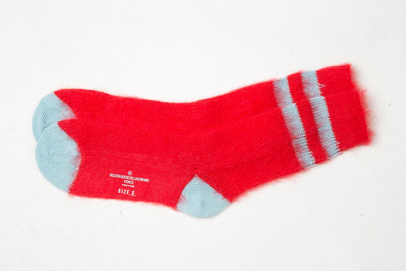 Women | Socks Abby Var. A6 Red/Sky Stripes - Image 2