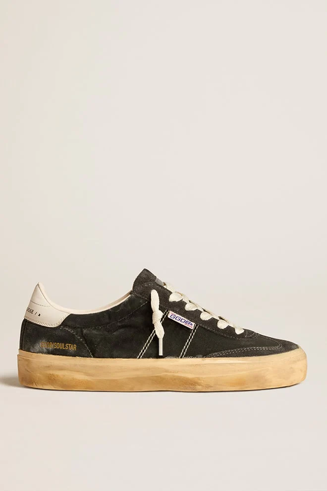 Women | Soulstar Black Sneakers | Dark Grey x Milk - Image 2