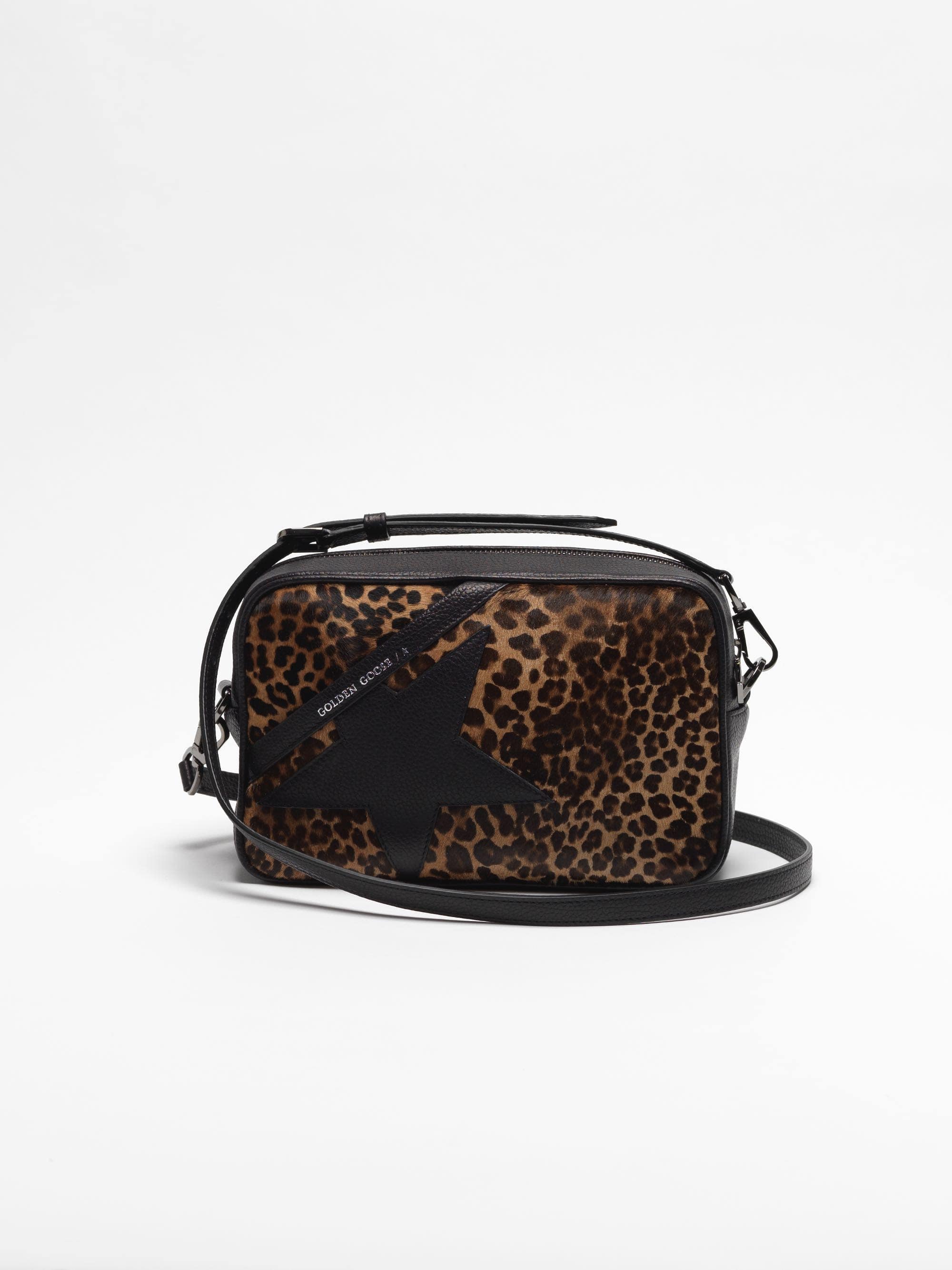 Women | Star Bag Made Of Leopard Print Pony Skin - Image 2