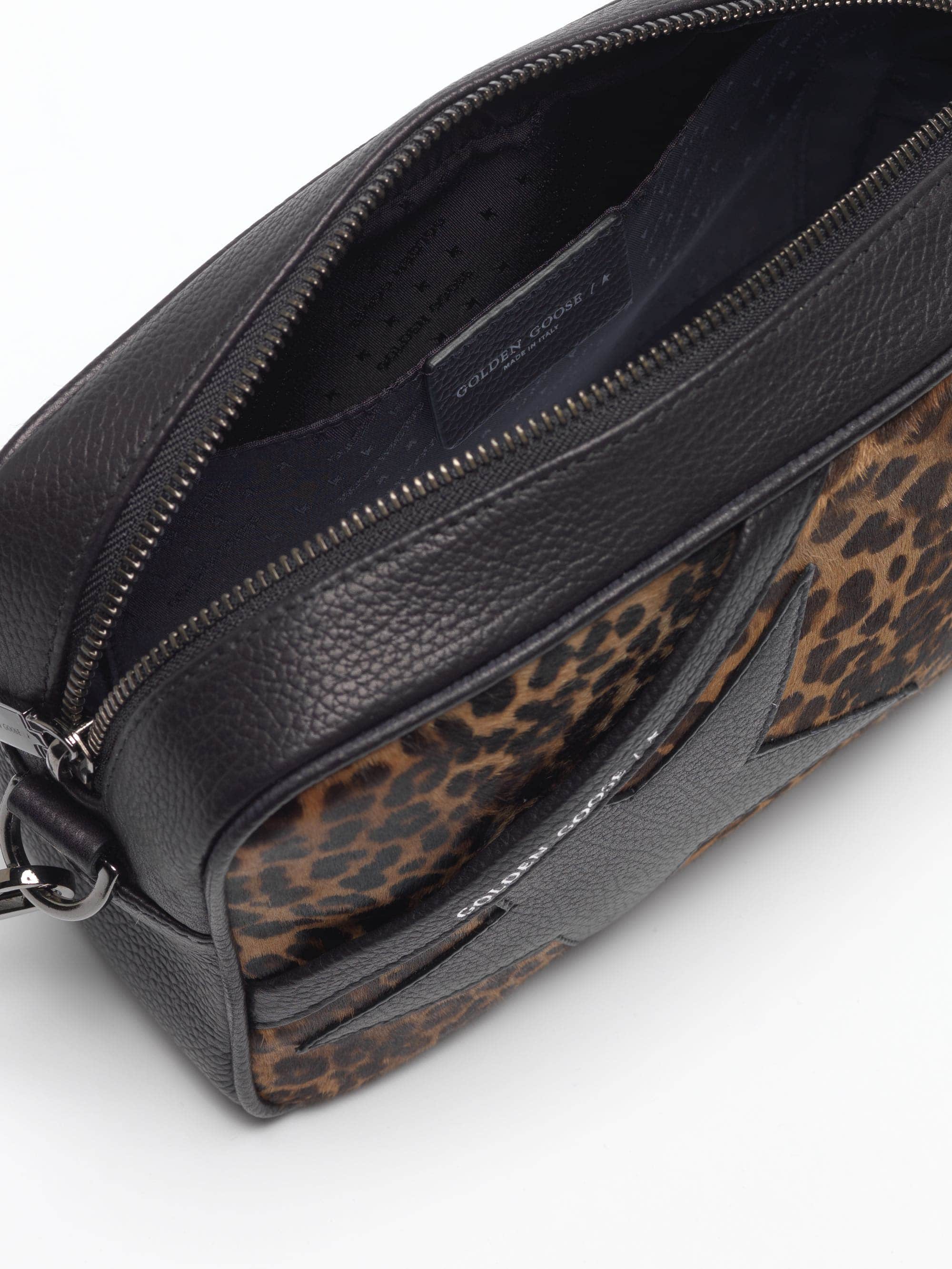 Women | Star Bag Made Of Leopard Print Pony Skin - Image 4