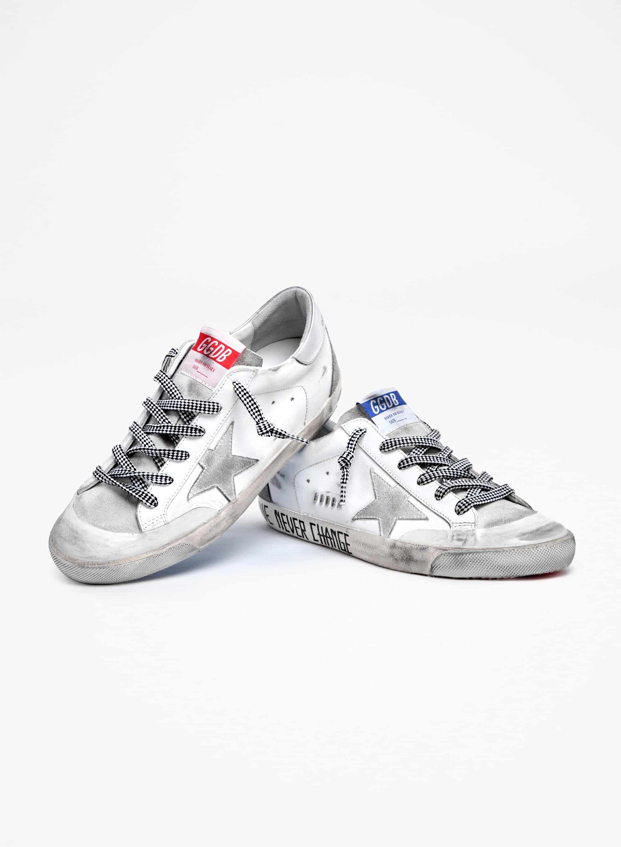 Women | Super-Star Penstar with Grey Star & Silver Heel Tab | White x Ice x Silver - Image 2
