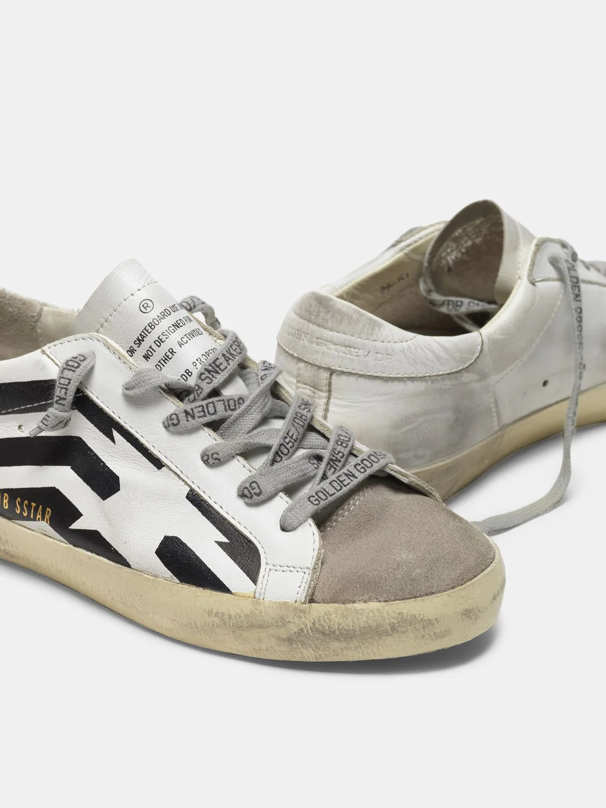 Women | Super-Star Sneakers Leather with Flag Print - Image 2