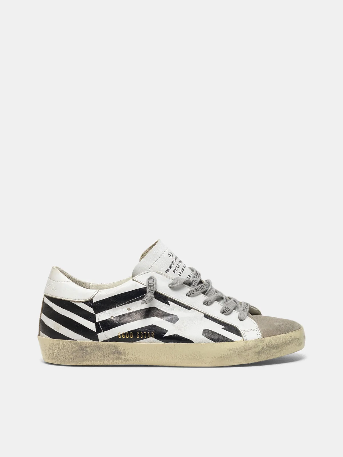 Women | Super-Star Sneakers Leather with Flag Print - Image 3