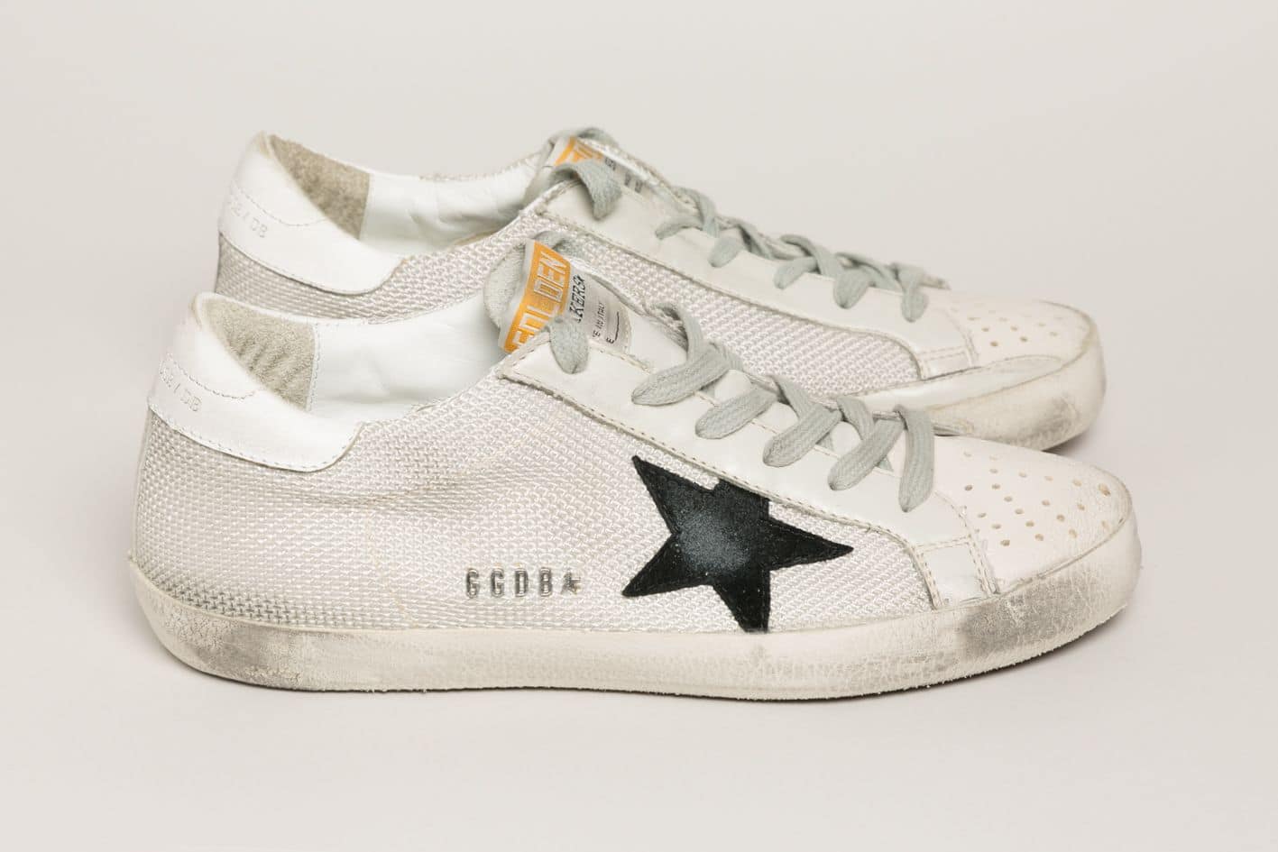Women | Super-Star Sneakers Leather with Mesh Insert - Image 2