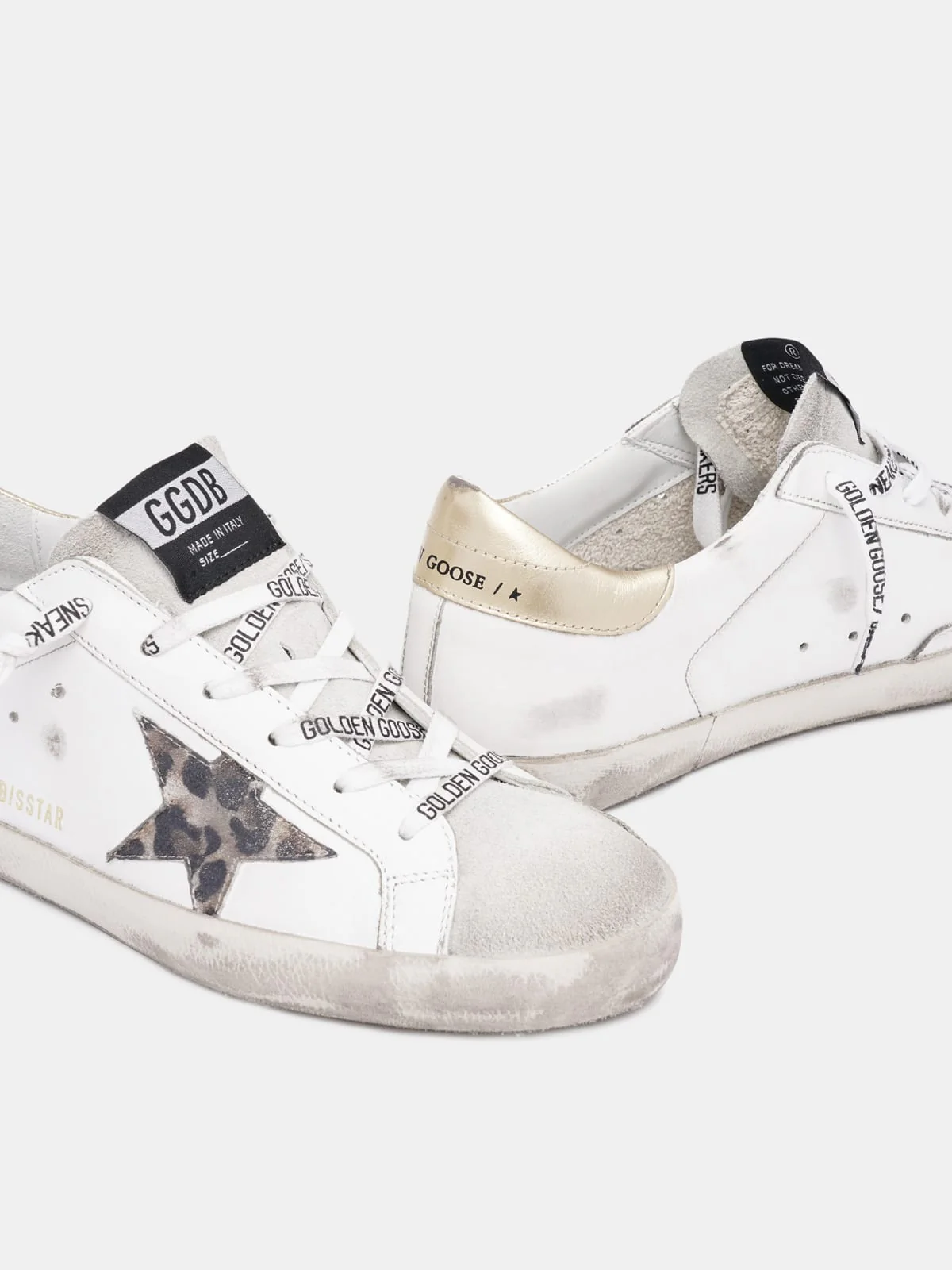 Women | Super-Star Sneakers with Gold Heel - Image 5