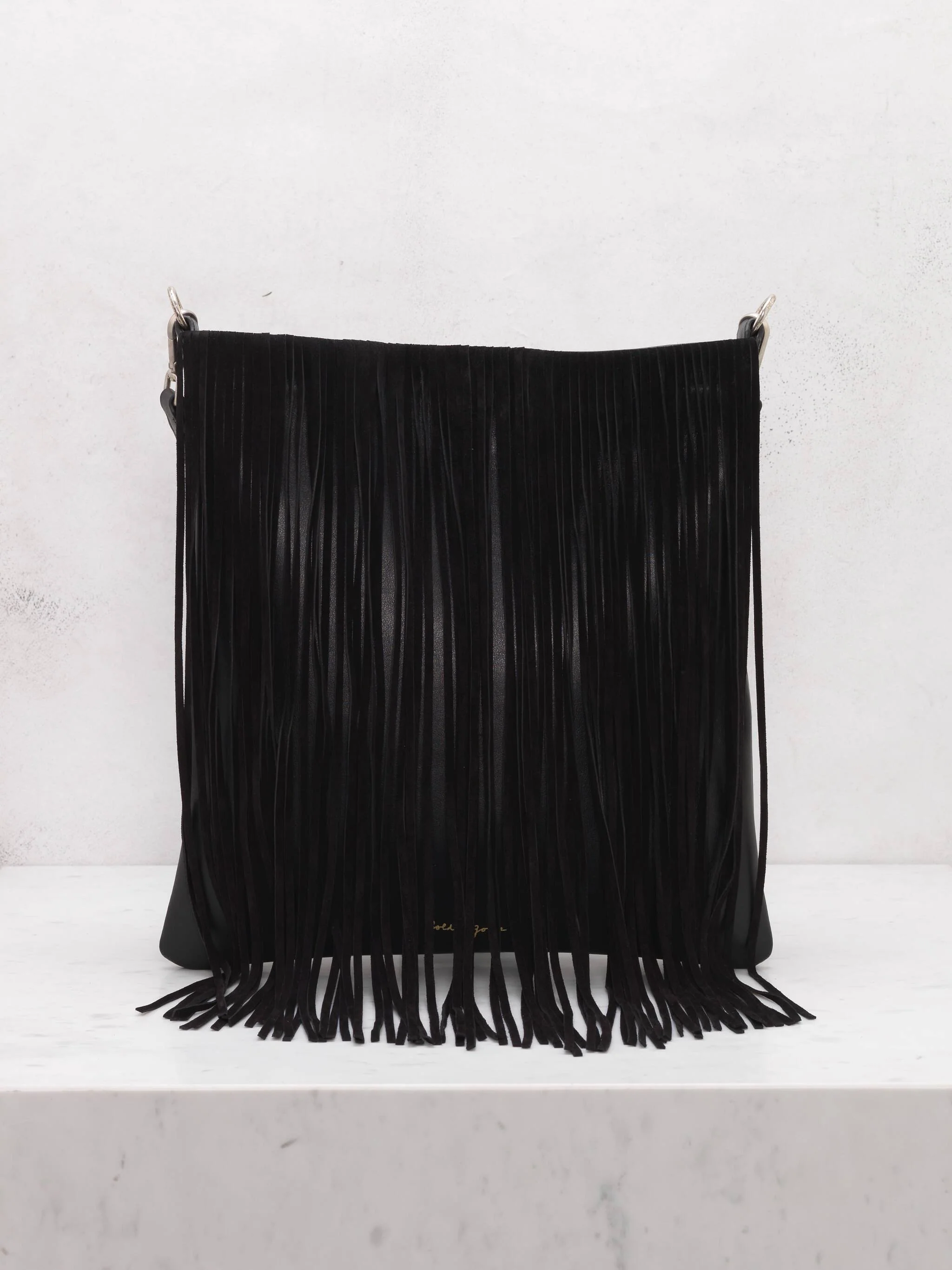 Women | The Carry Over Hobo Bag Leather with Suede Fringes