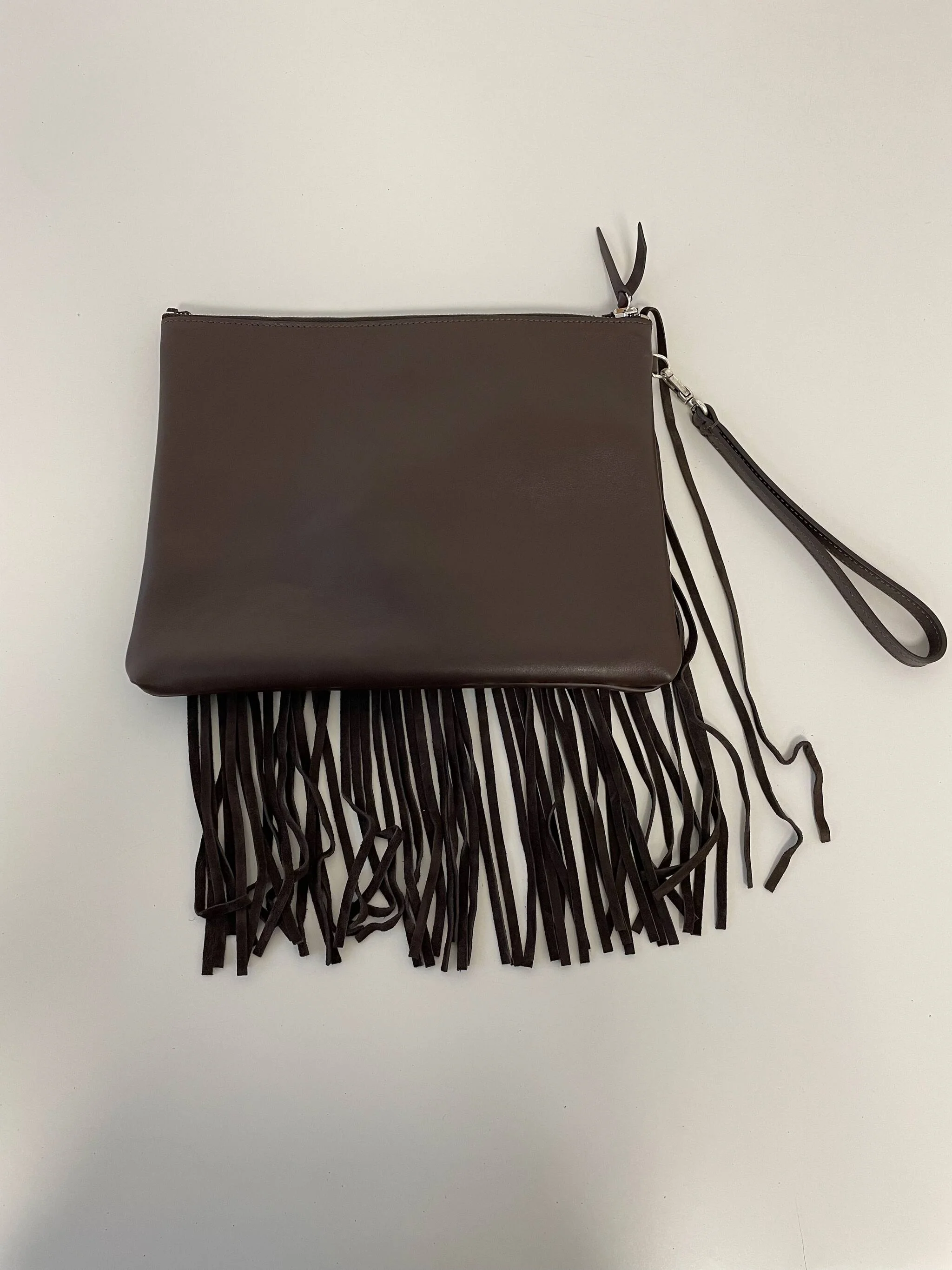 Women | Toast Bag XL Dark Brown Fringes - Image 2