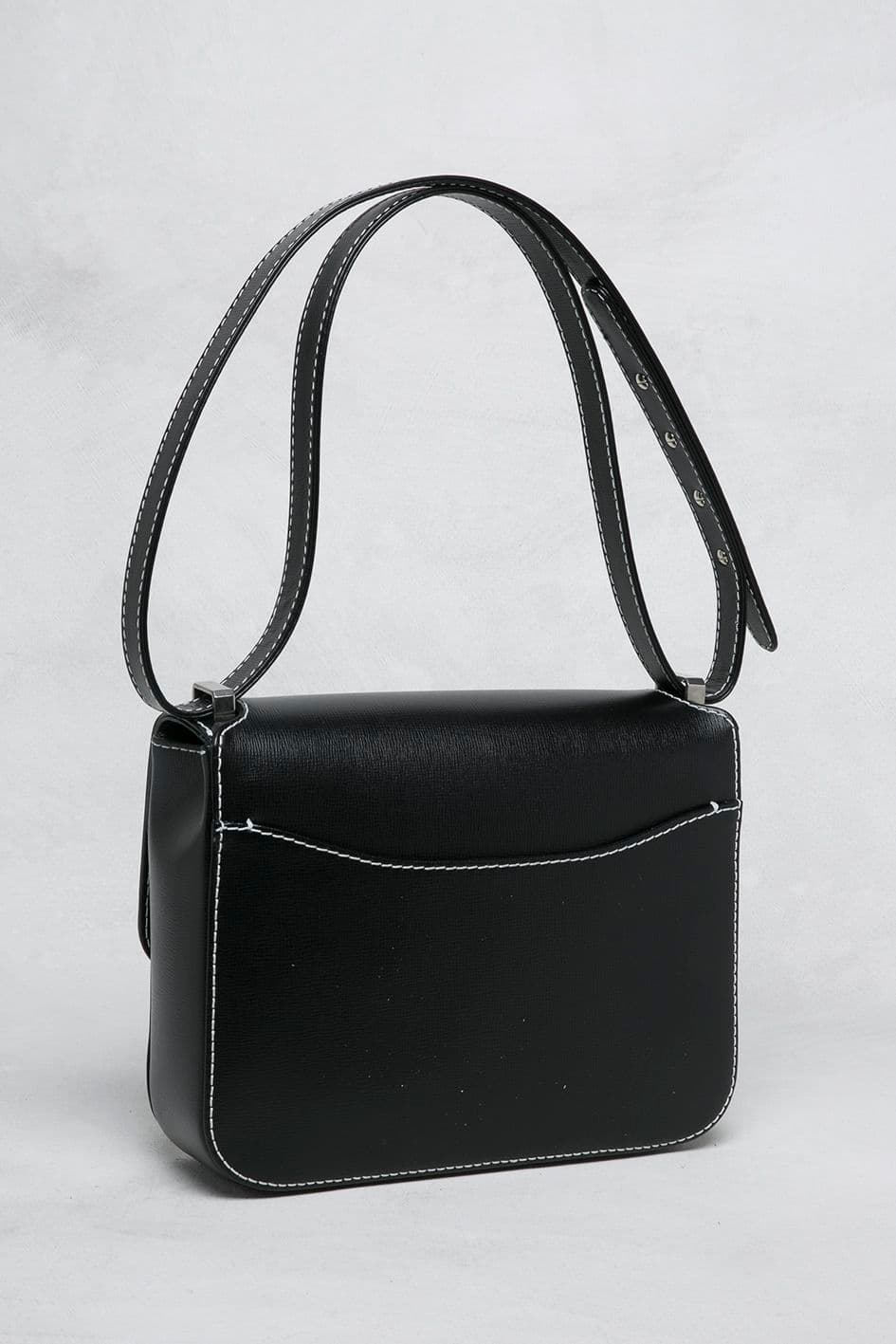 Women | Valentina Bag Black Contrast Stich - Image 3
