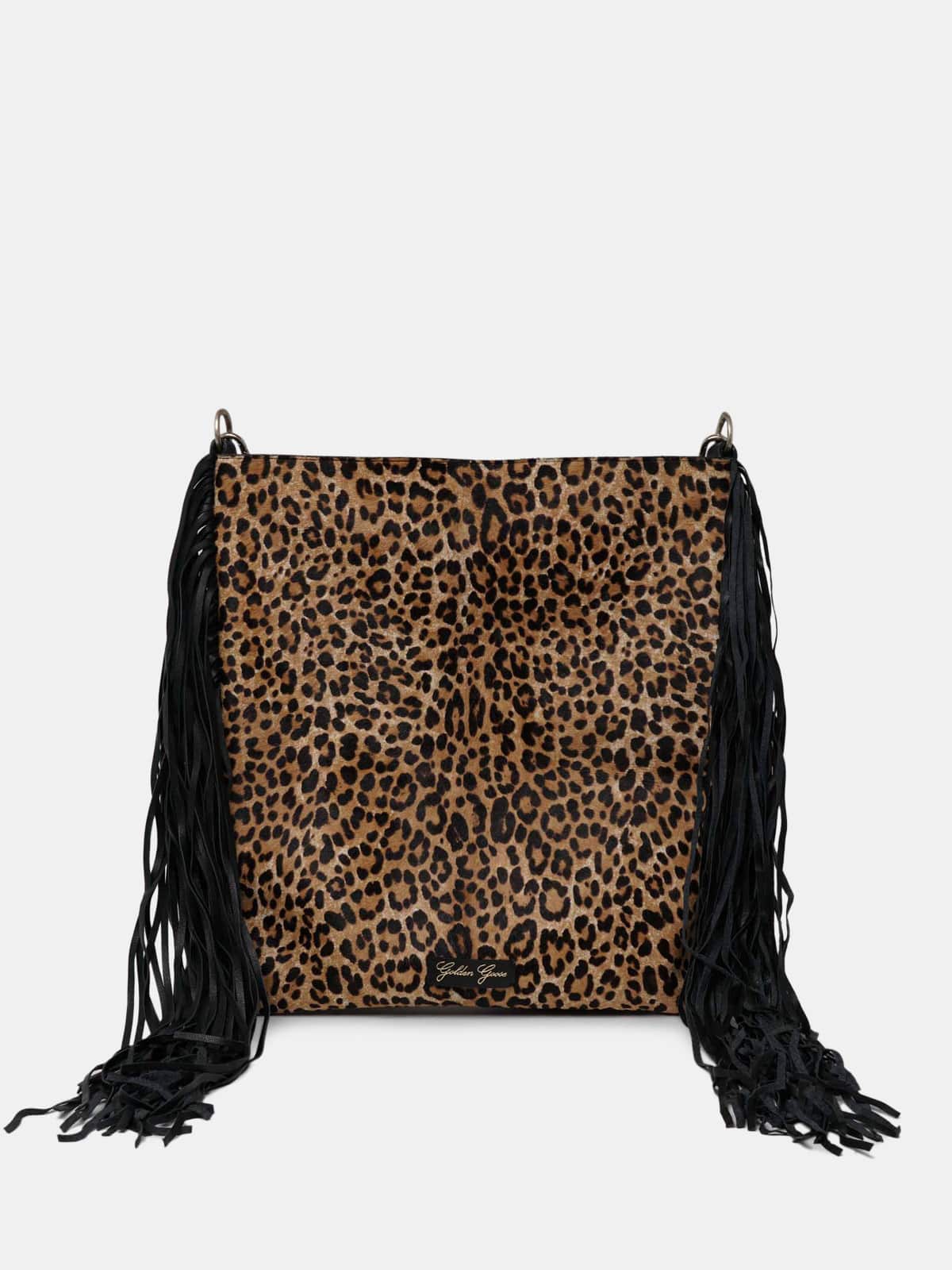 Women | Xl Toast Clutch Bag Leather with Suede Fringes - Image 6