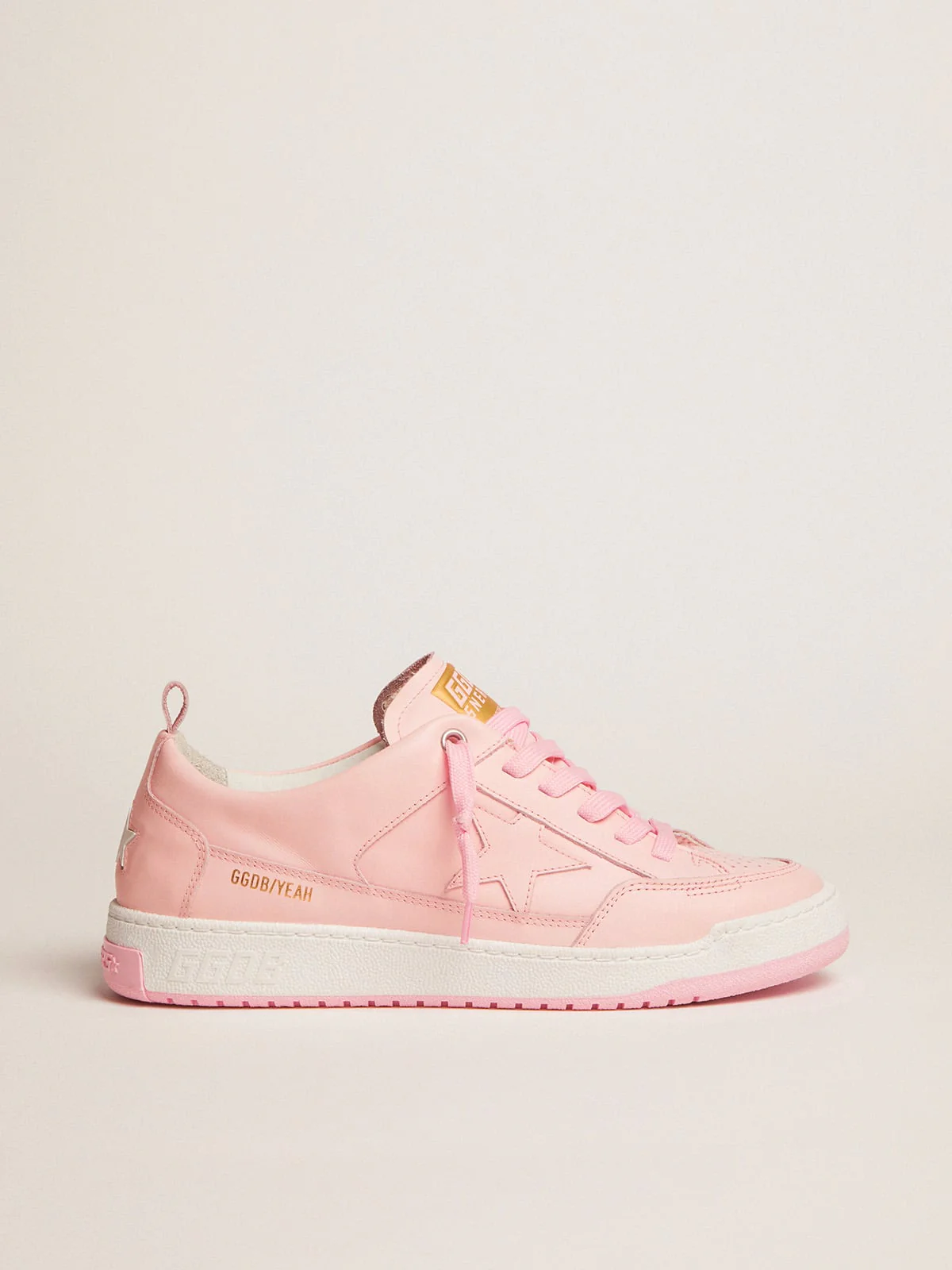 Women | Yeah Sneakers Pale Pink Leather | Rose Quartz - Image 4