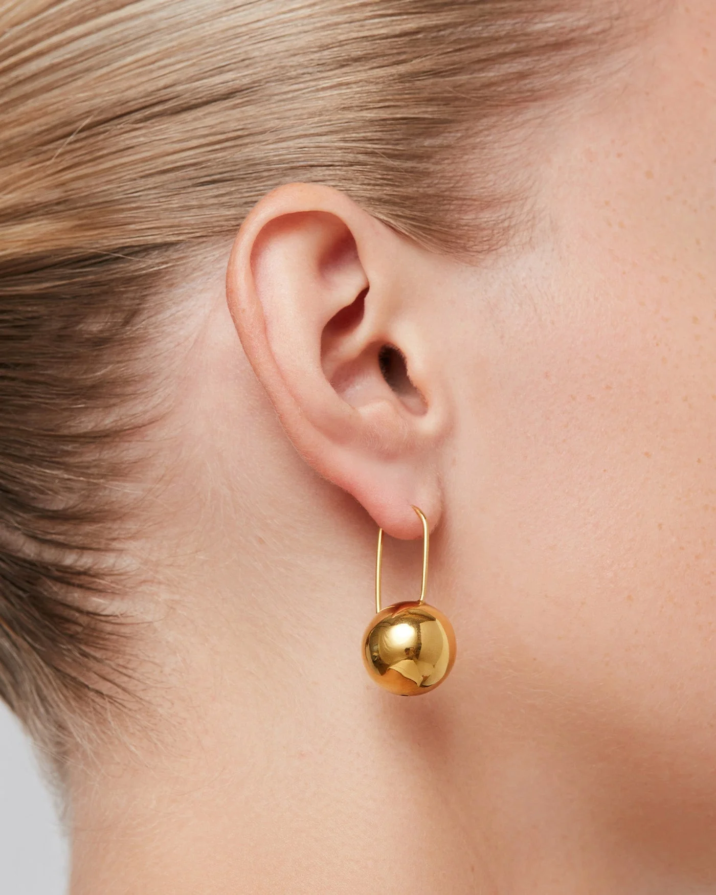 Celeste Mega Earrings | 14K Gold-Plated Steel - Image 2