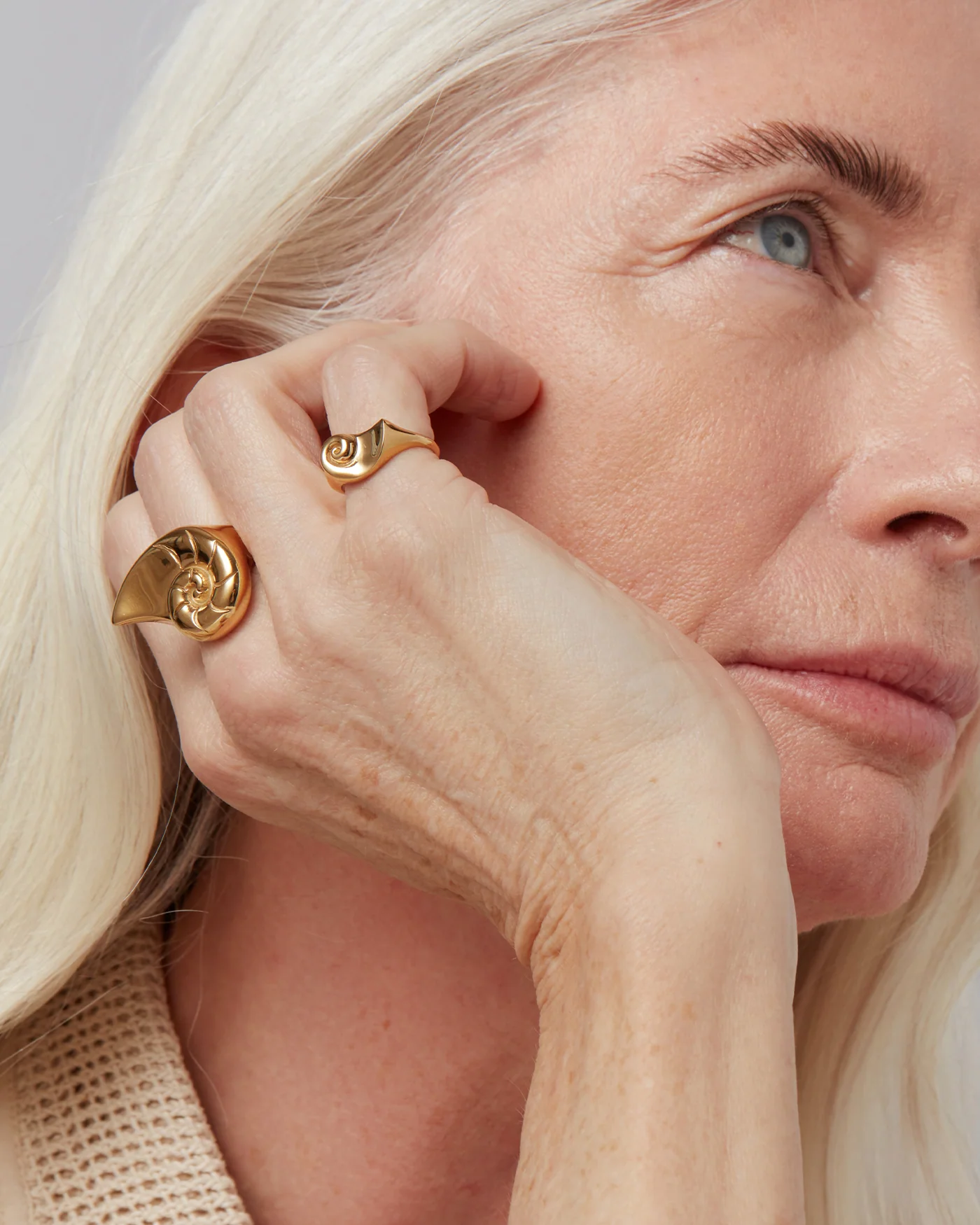 Dylan Ring | 14K Gold-Plated Steel - Image 4