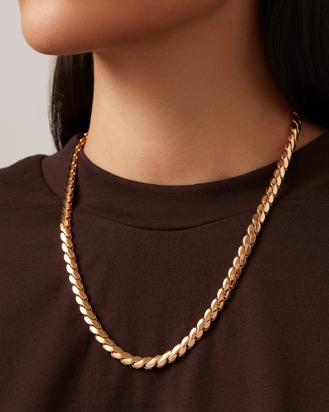 Paloma Chain | Gold Tone Dipped Brass - Image 4