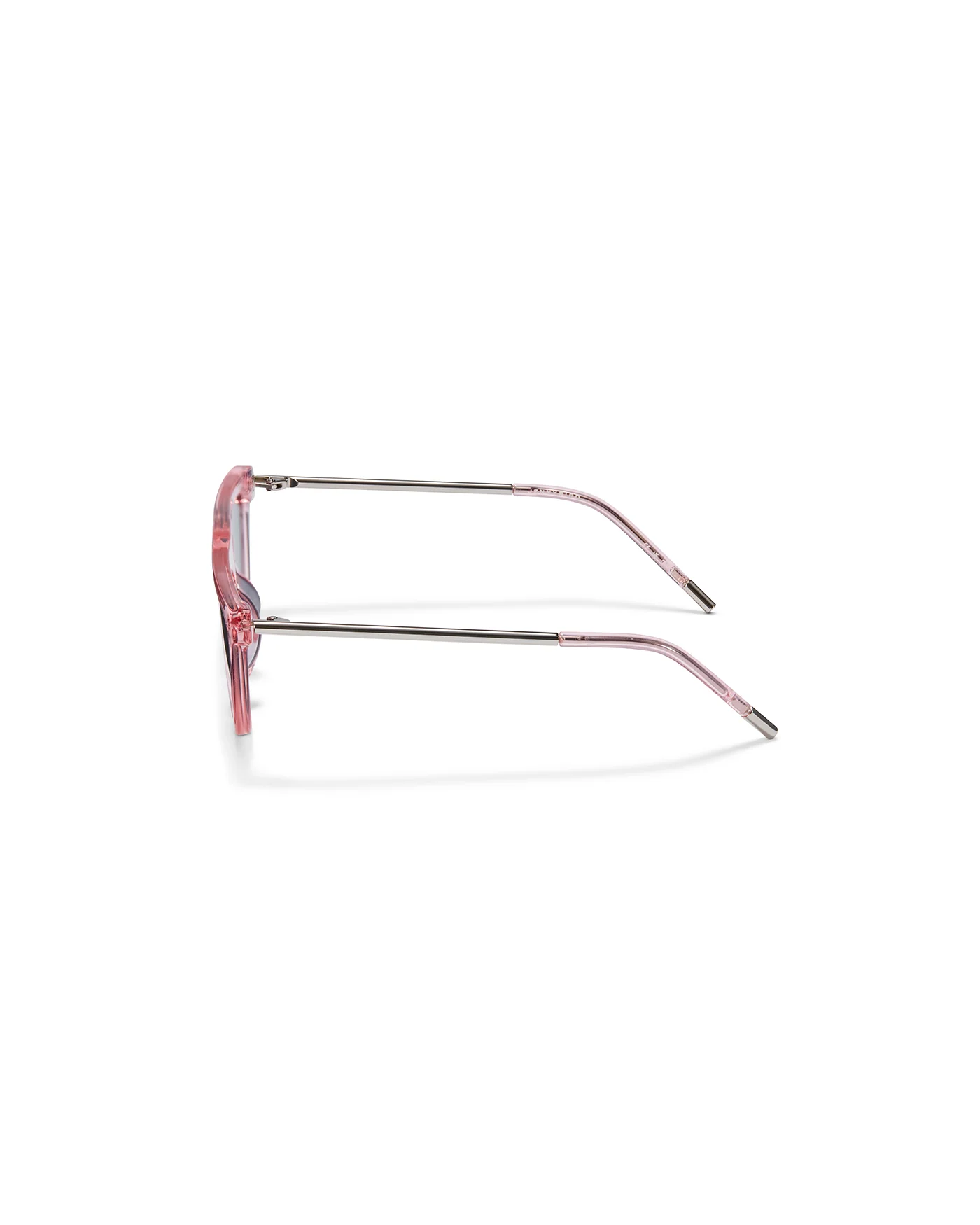 The Brow Sunglasses | Pink | Green Lenses - Image 3