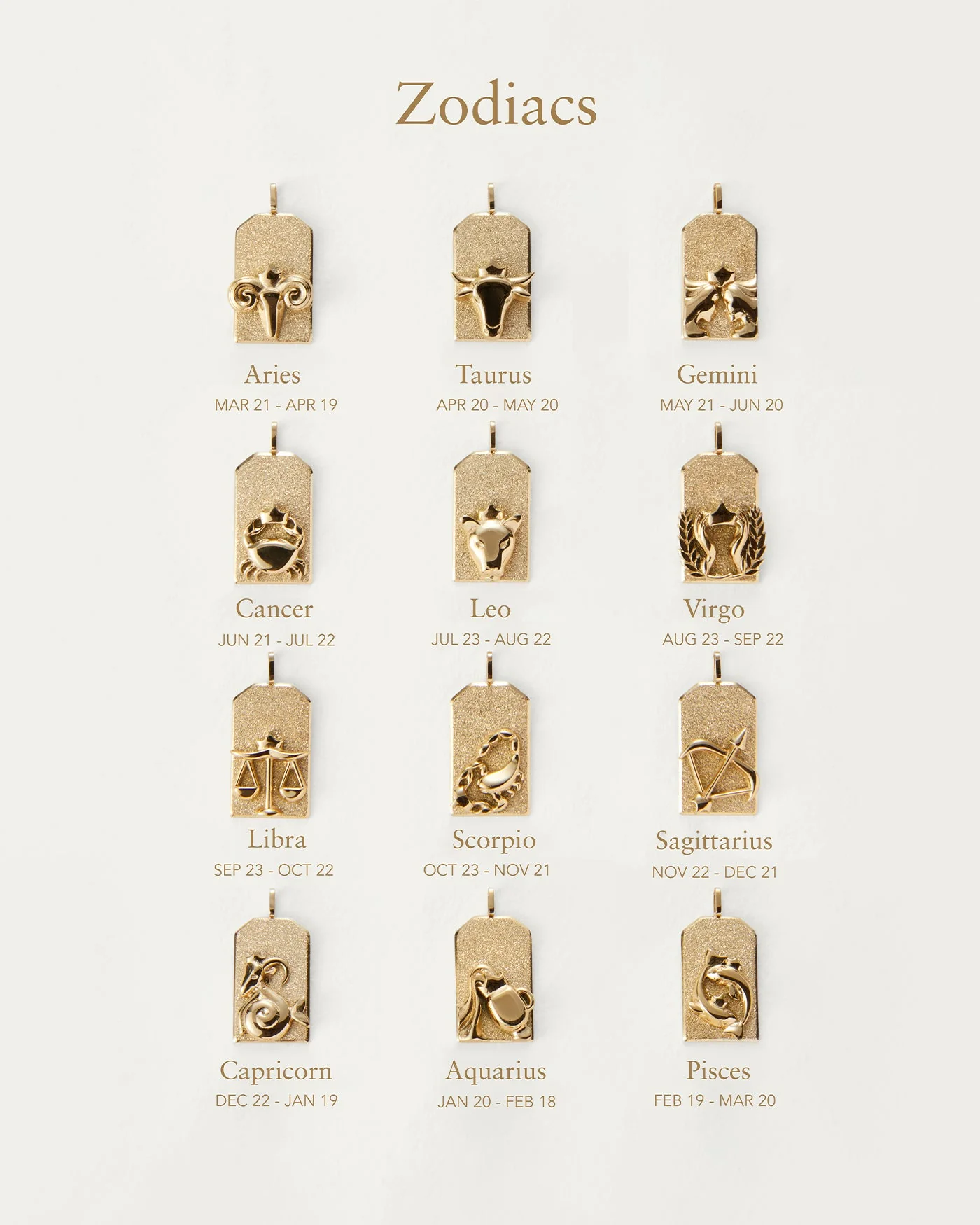 The Cancer Zodiac Pendant Necklace | 14K Gold-Plated Steel - Image 6