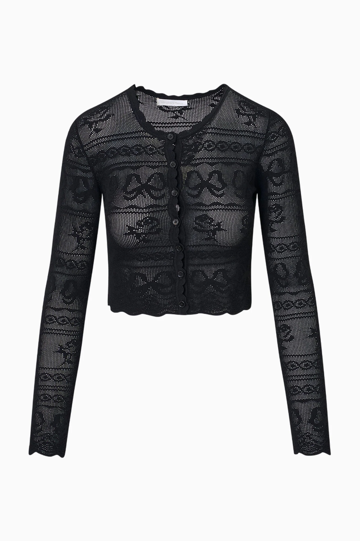 Gretta Knit Bow Cardigan | Black - Image 7