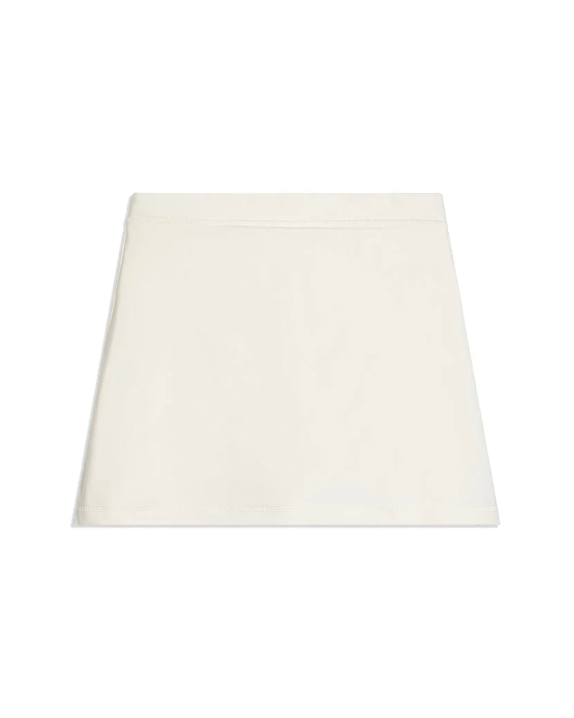 Active Skort Brushed Poly | Off White - Image 2