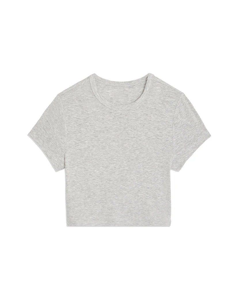 Baby Tee | Heather Grey - Image 3