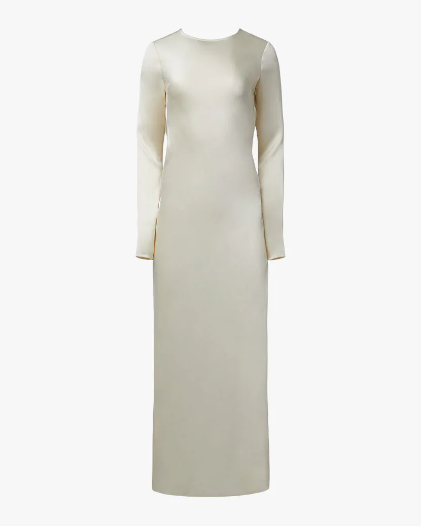 Backless Gown | Ecru - Image 3