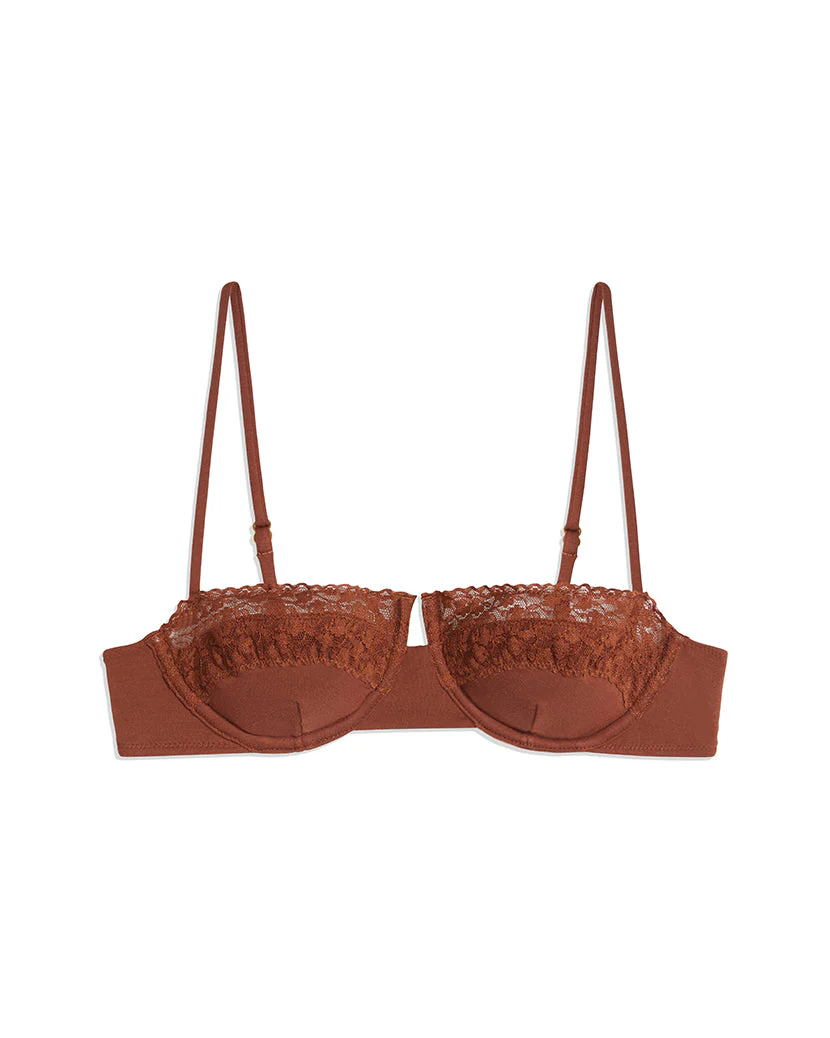 Balconette Bra | Brown - Image 3