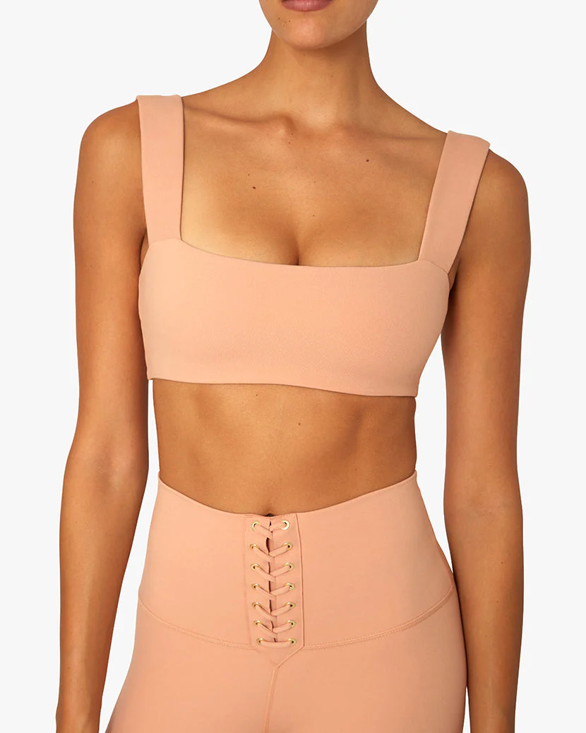 Bandeau Bra Top | Peach - Image 5