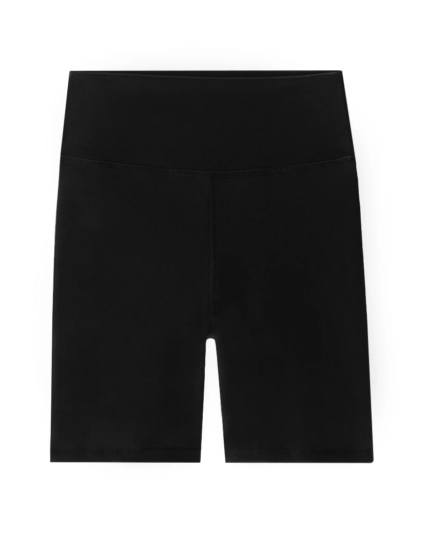 Biker Short Cotton Jersey | Black - Image 2