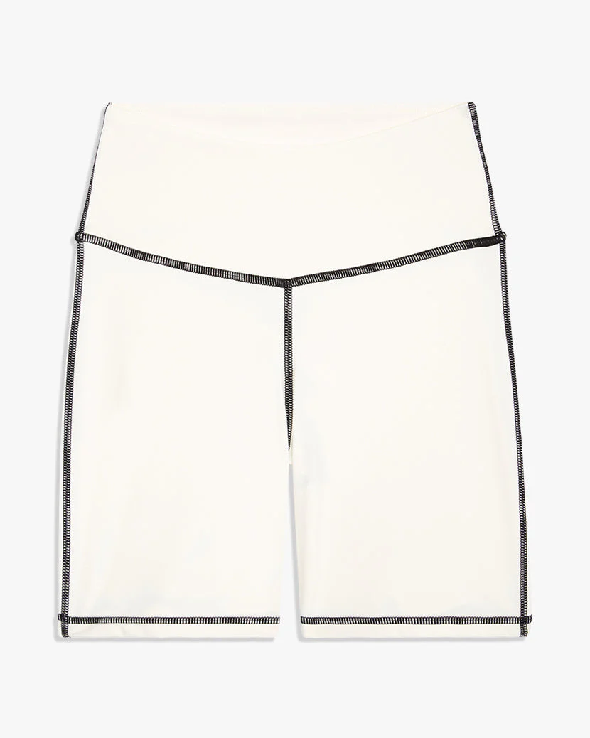 Biker Shorts | Off White - Image 2