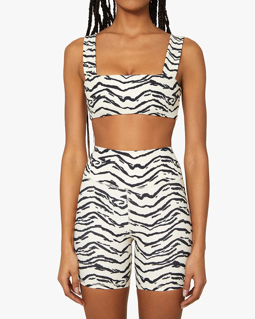 Biker Tiger Short | Off White - Image 5