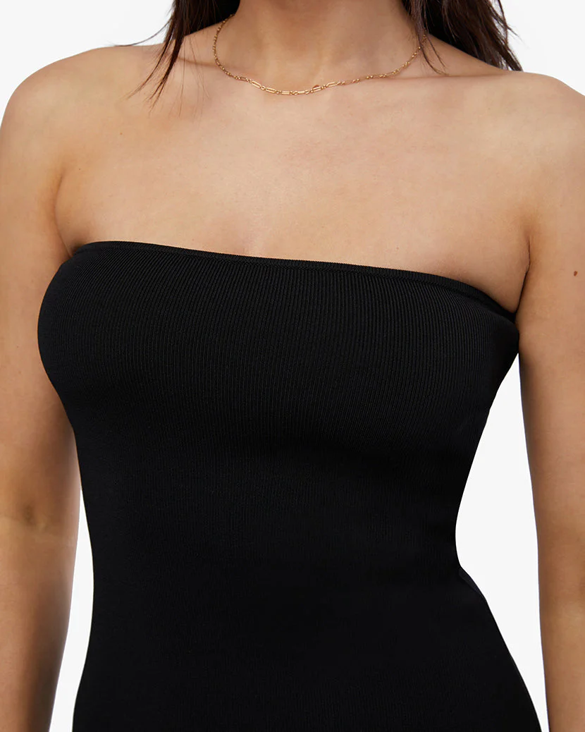 Bodycon Midi Dress | Black - Image 4