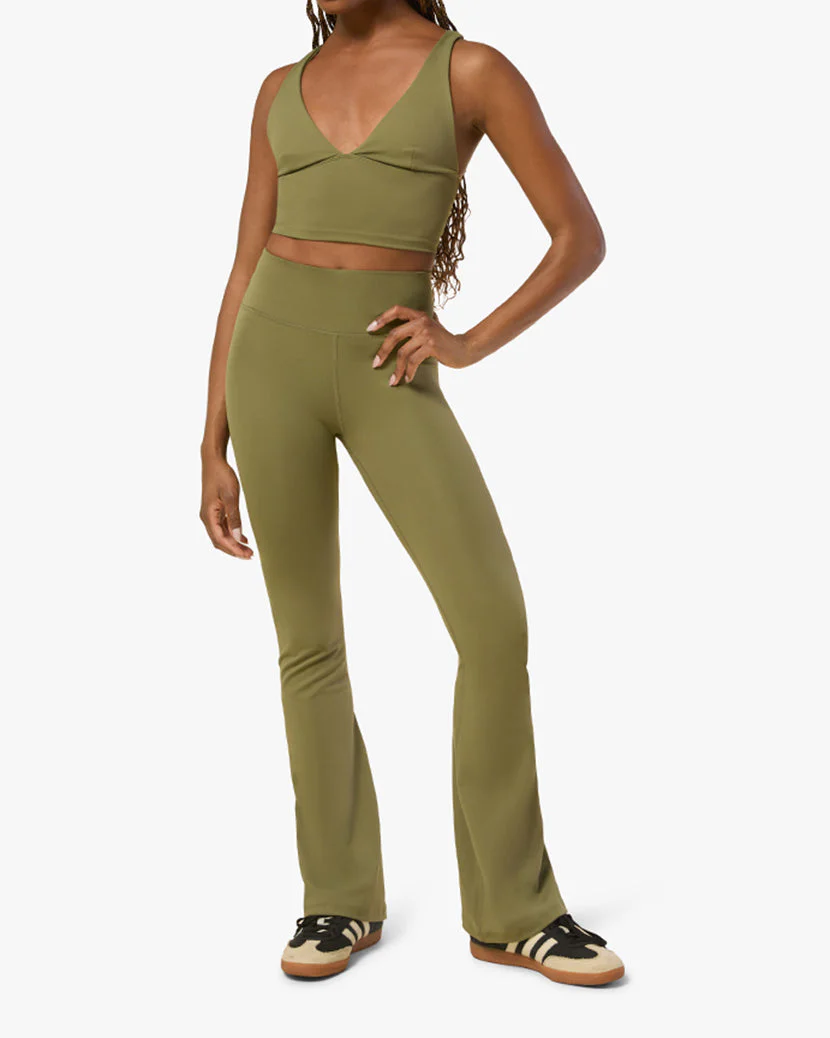 Bootcut Leggings | Olive - Image 4