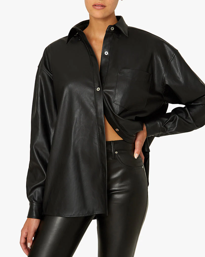 Boyfriend Shirt | Black (V1) - Image 3