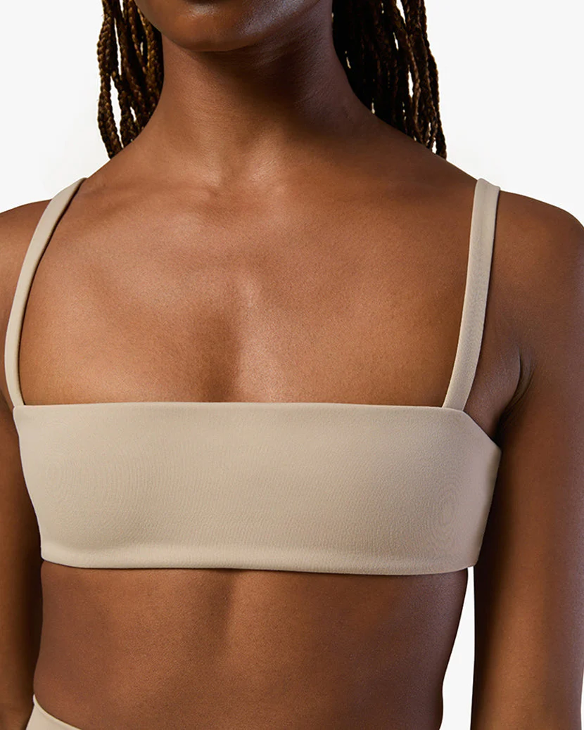 Cami Bandeau Bra Top | Cashmere - Image 4
