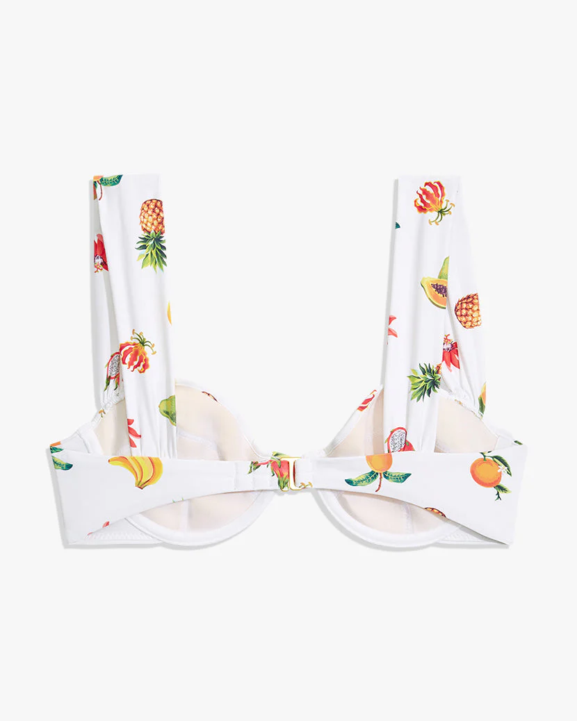 Claudia Top | Fruits White - Image 3