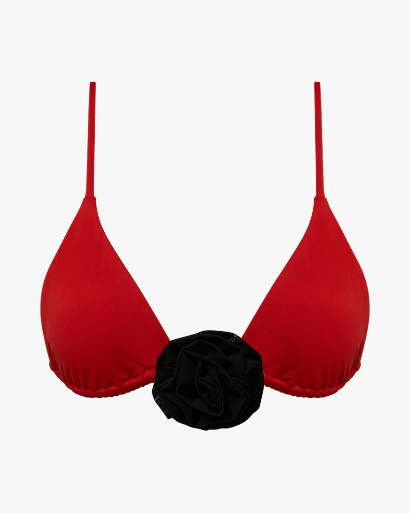 Cooper Bikini Top | Barn Red - Image 2