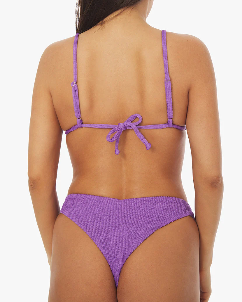 Cooper Spongie Seersucker Bikini Top | Amethyst - Image 3