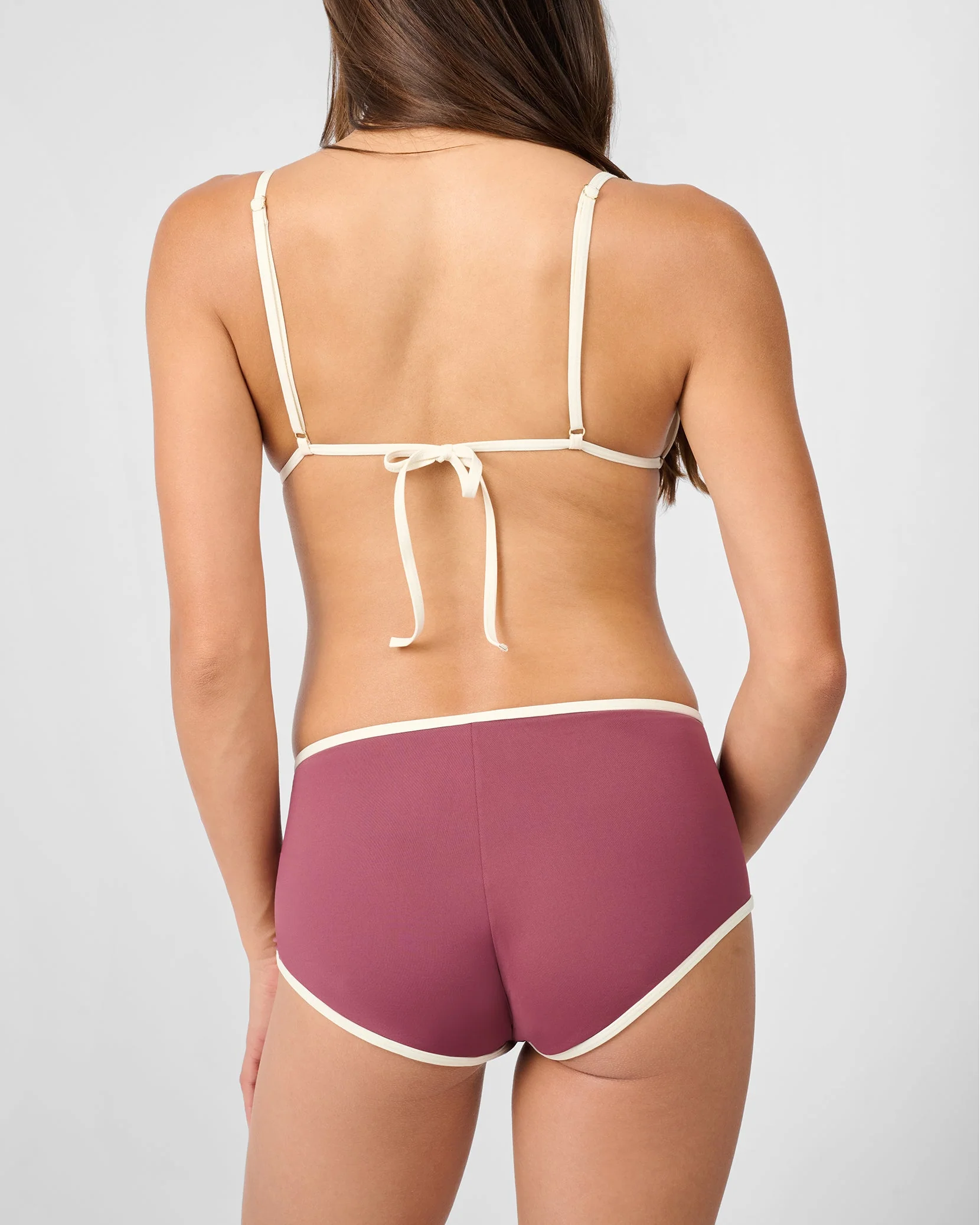 Cooper Top | Plum x Antique White - Image 5