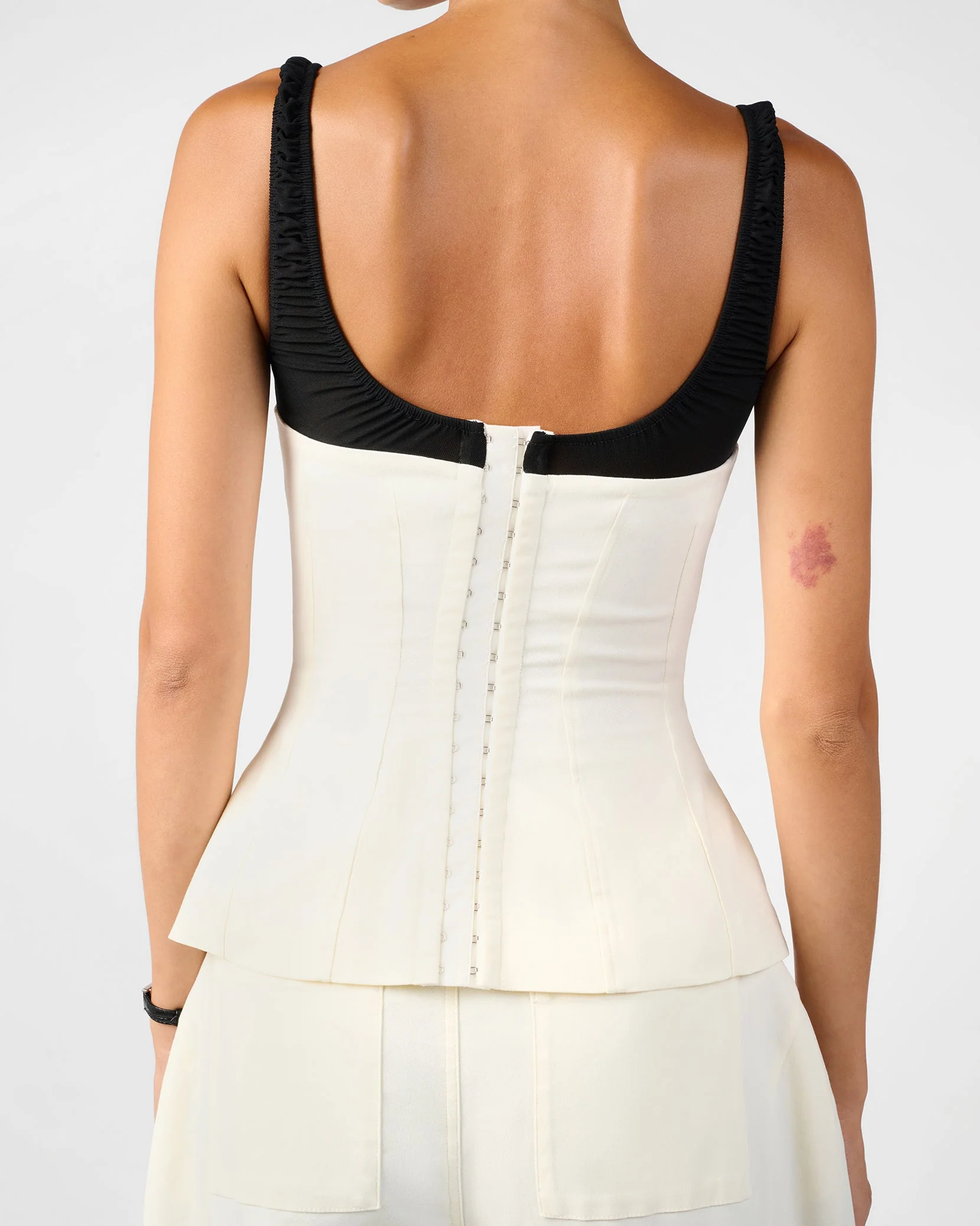 Corset | Ivory x Black - Image 6