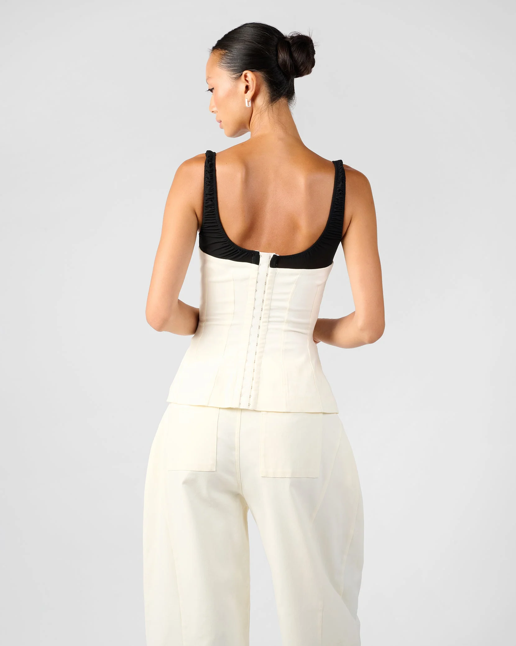 Corset | Ivory x Black - Image 7