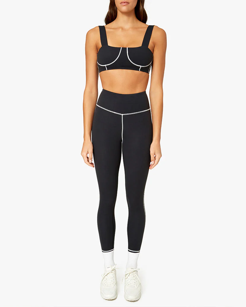 Corset Legging Brushed Poly | Black - Image 4