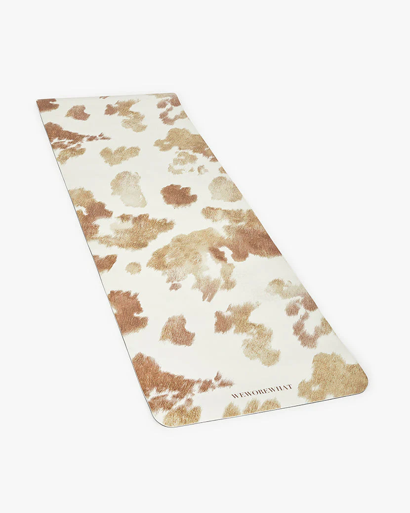 Cowhide Yoga Mat | Beige