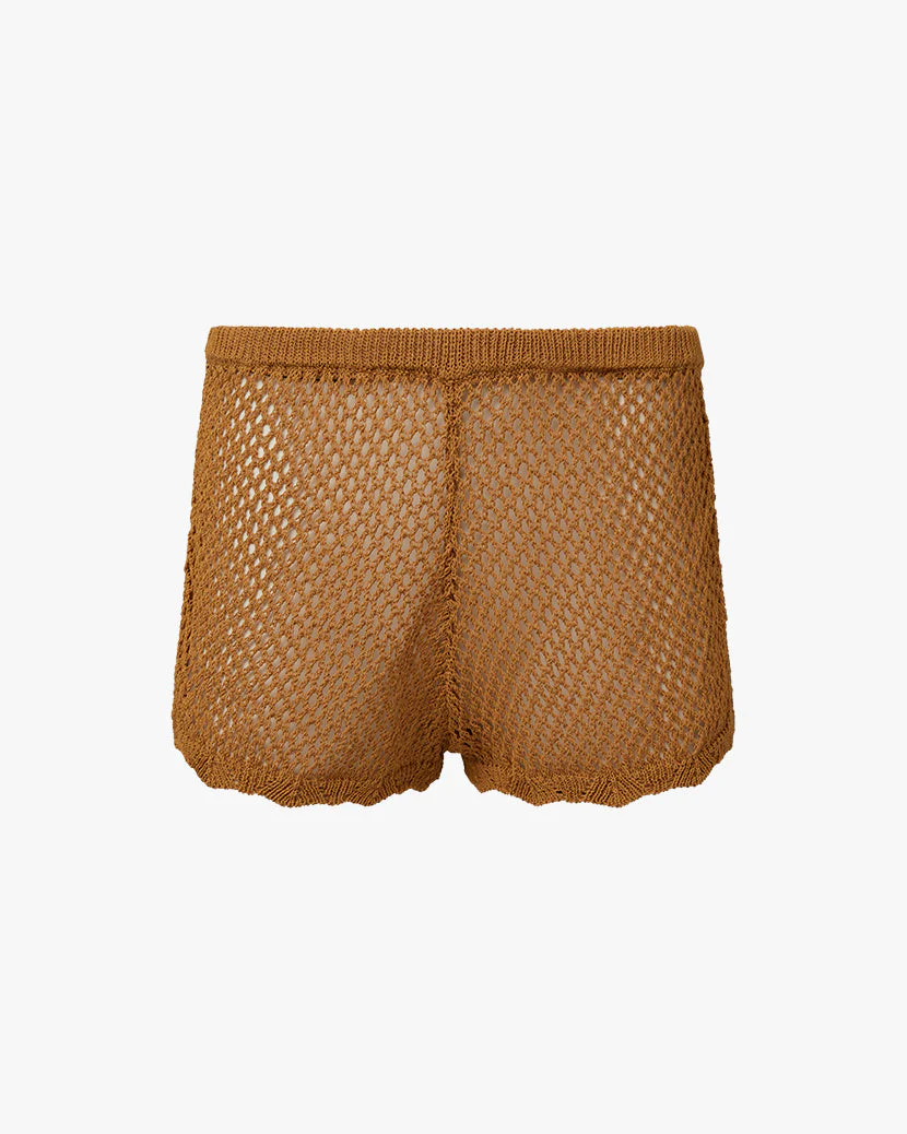 Crochet Booty Short | Suede - Image 2