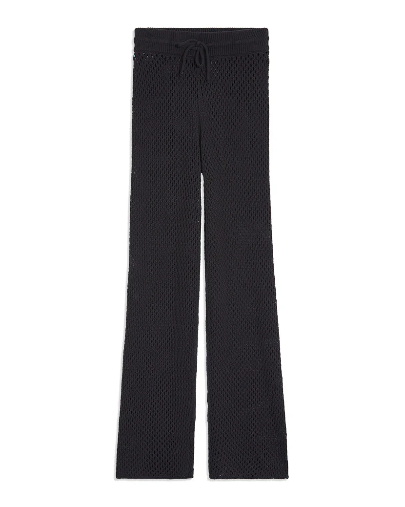 Crochet Drawcord Pant | Black (V1) - Image 2