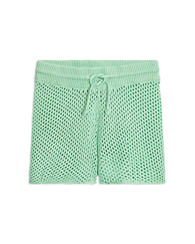 Crochet Shorts | Mint Green - Image 2